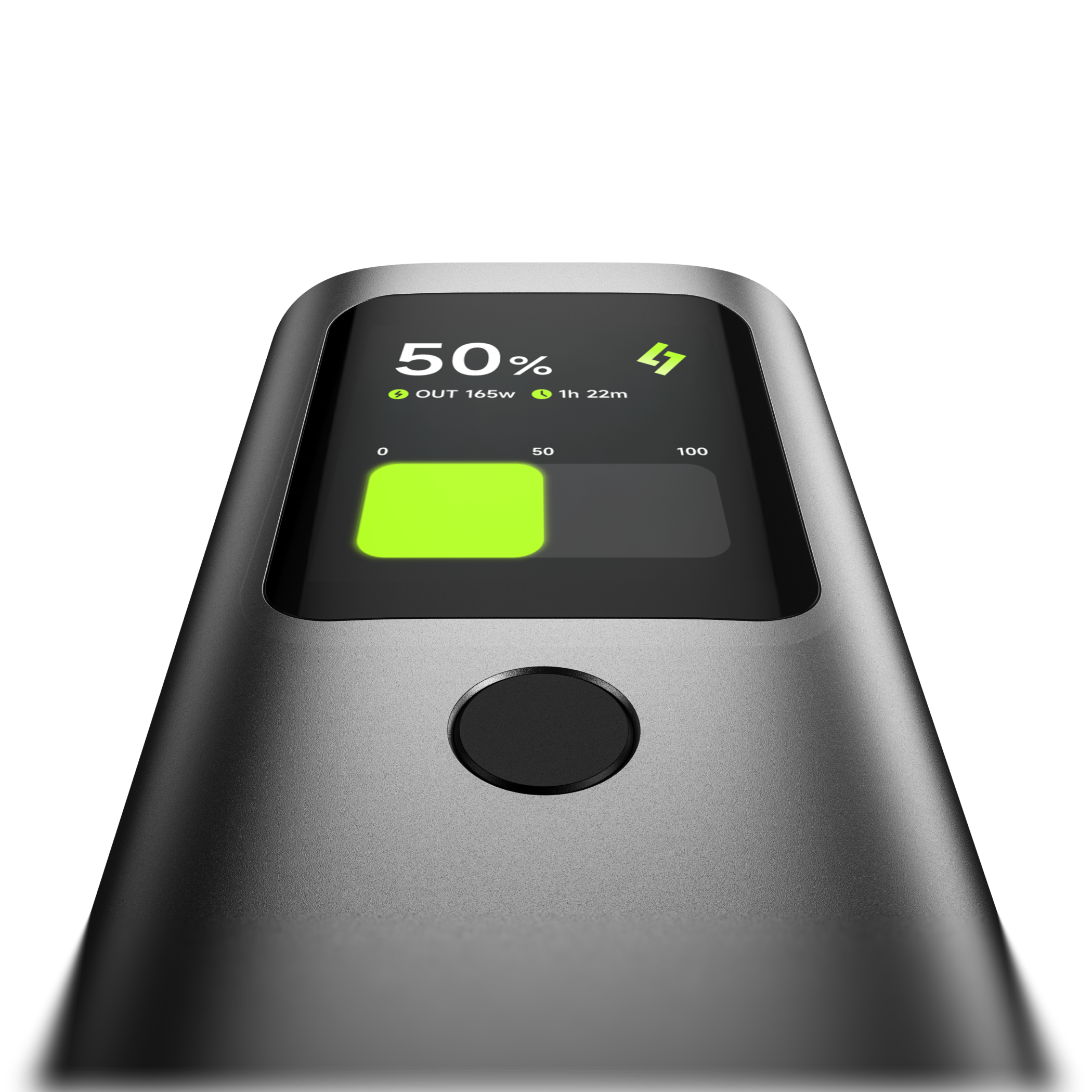 SHARGE Retractable 165 Power Bank (165W, 20K, Built-in Cable)