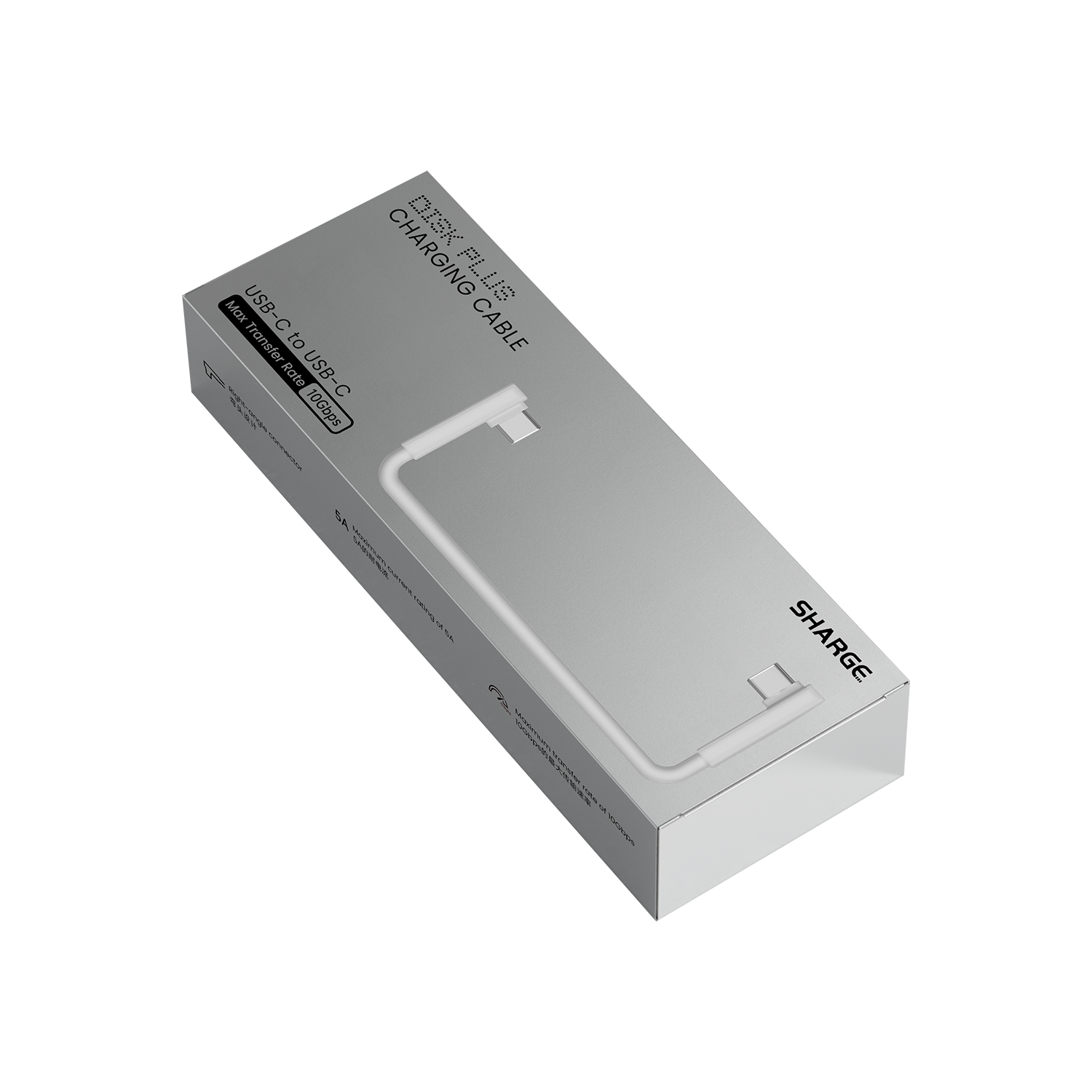 L-shaped USB-C Cable (Data & Charging)