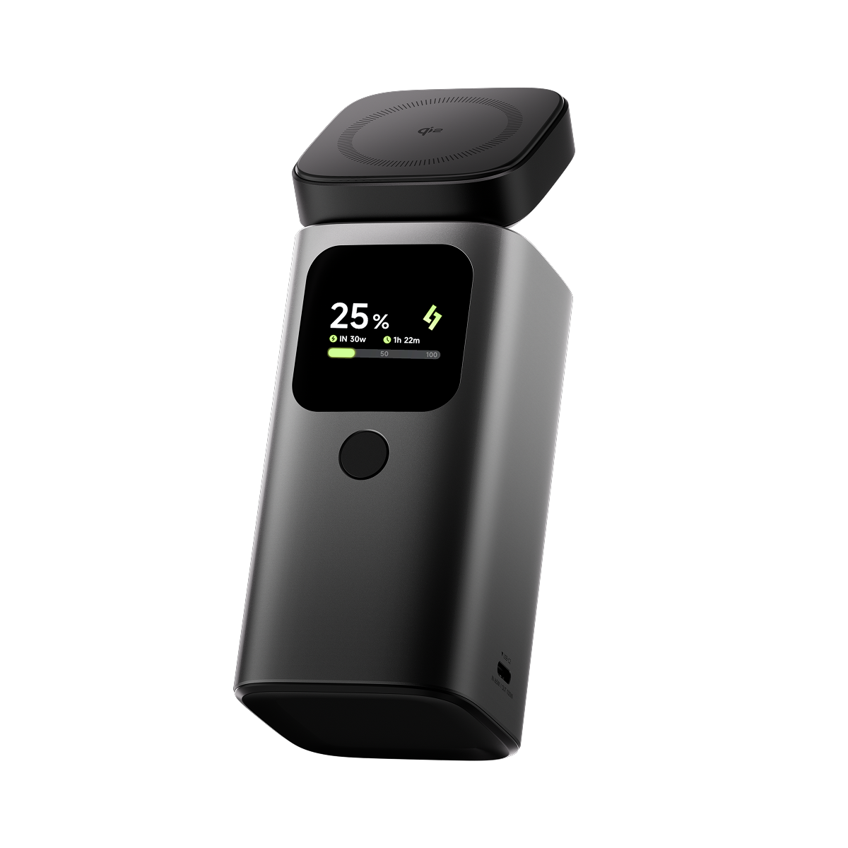 SHARGE StandMag 15000 Power Bank(115W, 15K, Qi2, 3 Ports)