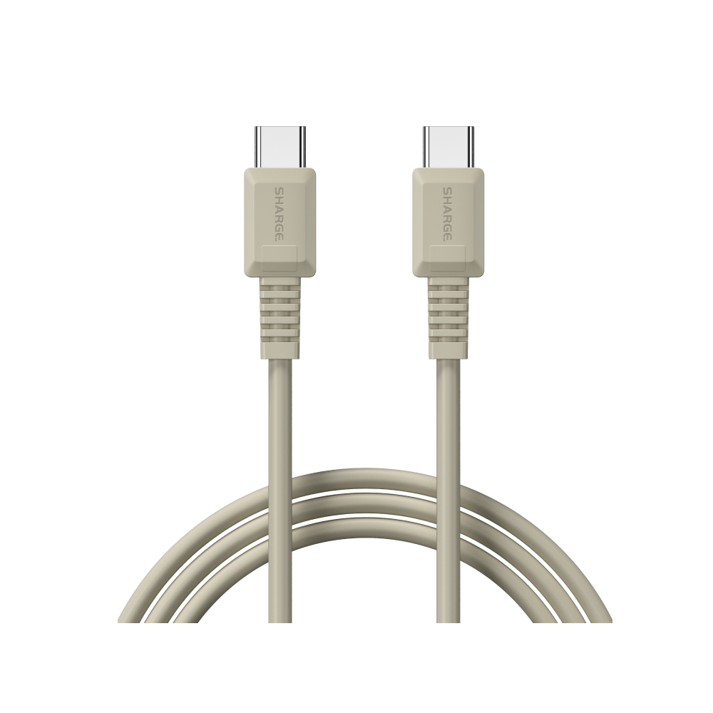 SHARGE Retro C to C Cable (100W, 3.94ft)