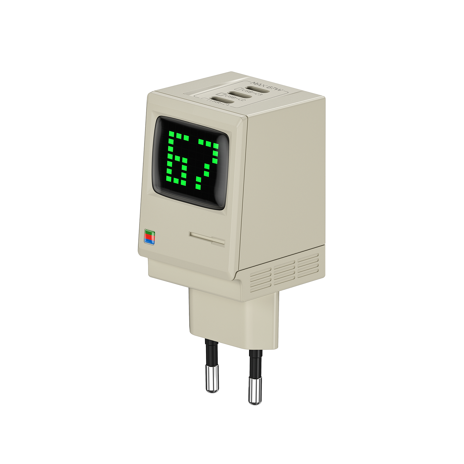SHARGE Retro 67 Charger (67W, 3 Ports)