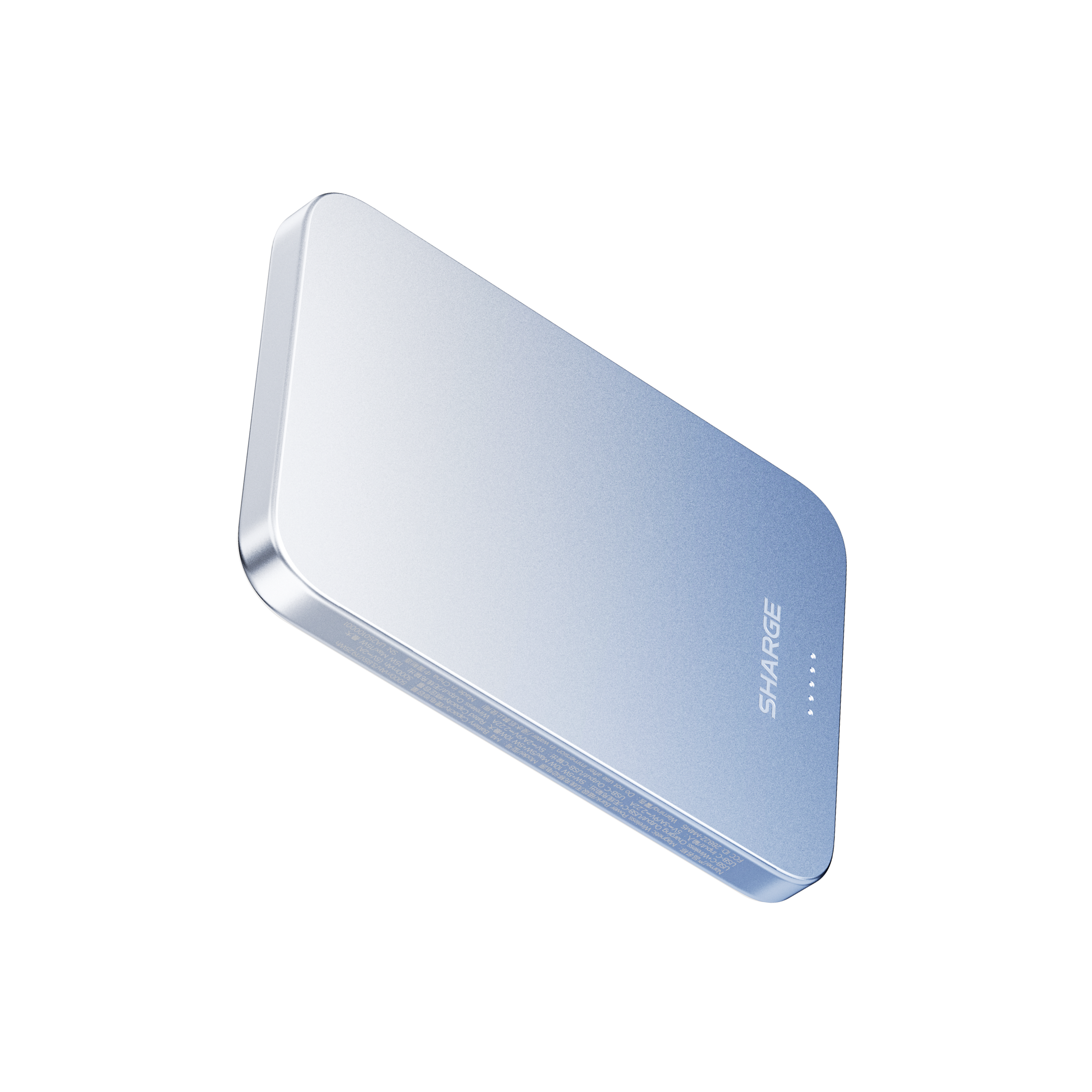 SHARGE AeroMag 5k/10k Power Bank( 20W, 5K/10K,Qi2 15W, 0.33" Ultra-thin)