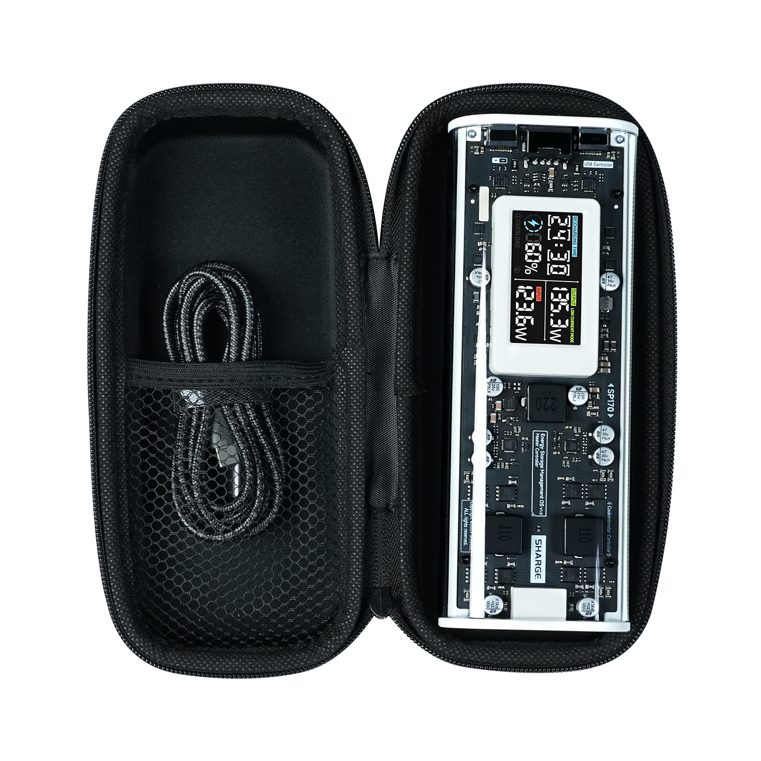 sharge Power Bank Travel Case (Shargeek 170)